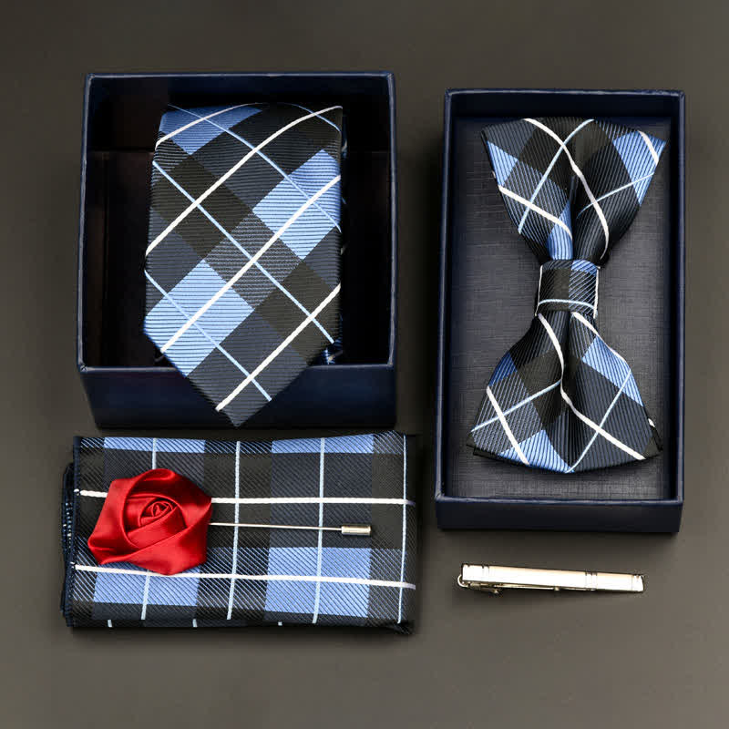 Ensemble de 5 nœuds papillon pour homme - Style #10 - image 10