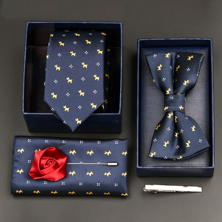 Ensemble de 5 nœuds papillon pour homme - Style #11 - image 11