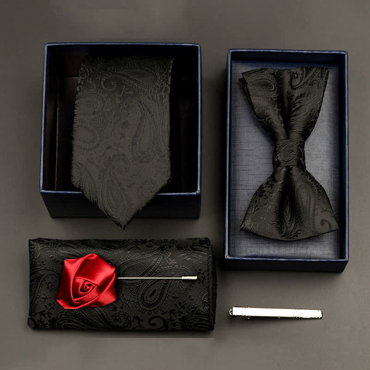 Ensemble de 5 nœuds papillon pour homme - Style #6 - image 6