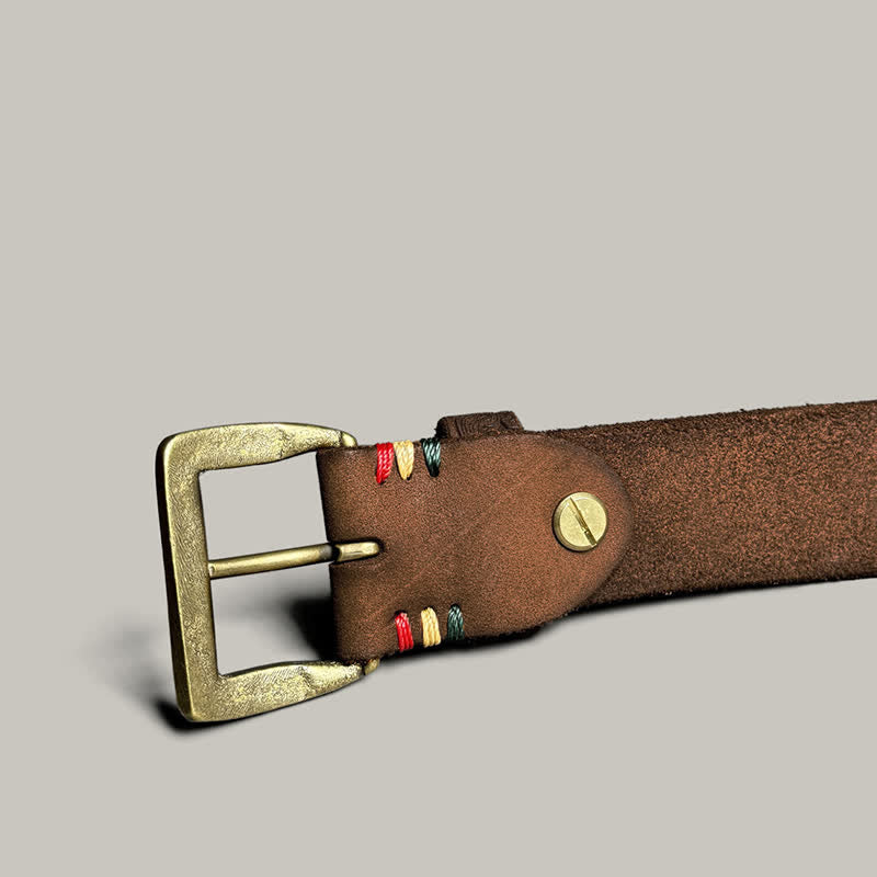 Ceinture en cuir à motif floral vintage délicat