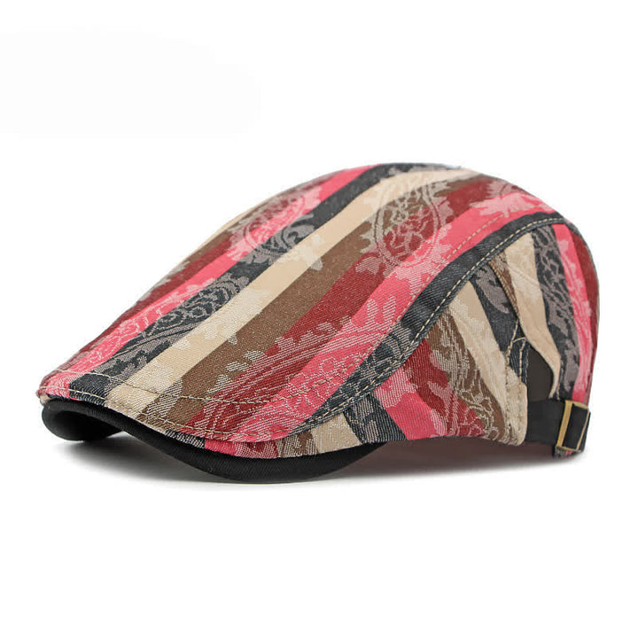Béret plat rayé Four Seasons PaIsley - Rose - Réglable (21 5/8"-23 5/8") - image 7