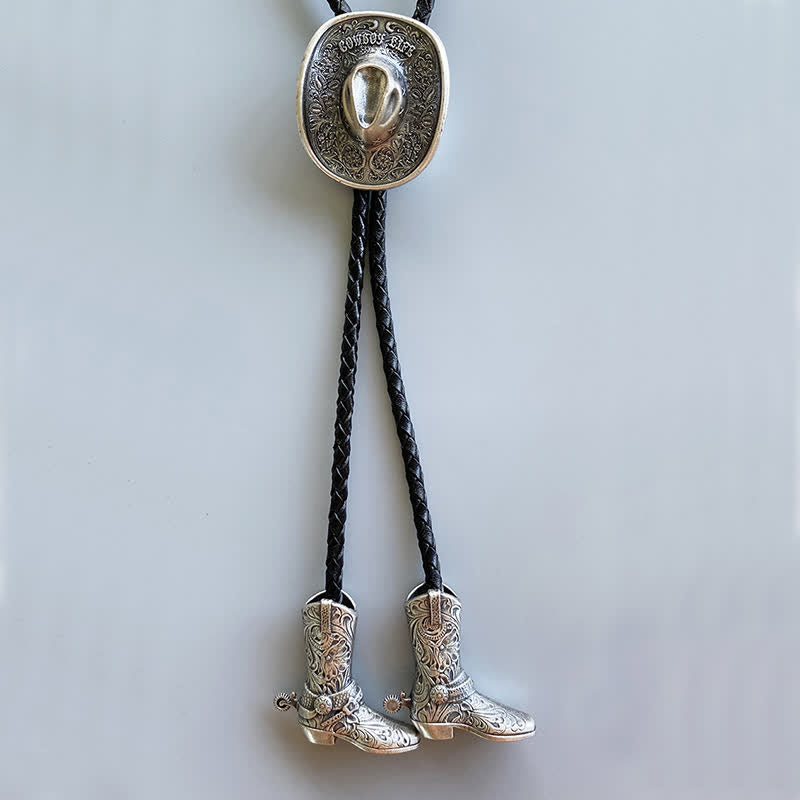 Pendentif chapeau de cow-boy Country Life Bolo Tie
