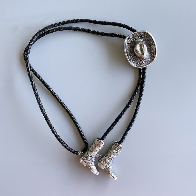 Pendentif chapeau de cow-boy Country Life Bolo Tie