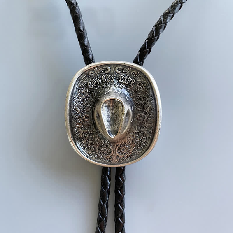 Pendentif chapeau de cow-boy Country Life Bolo Tie