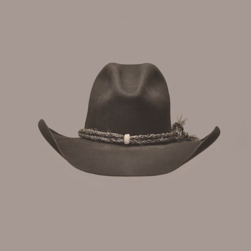 Chapeau de cowboy en laine tissée Fedora