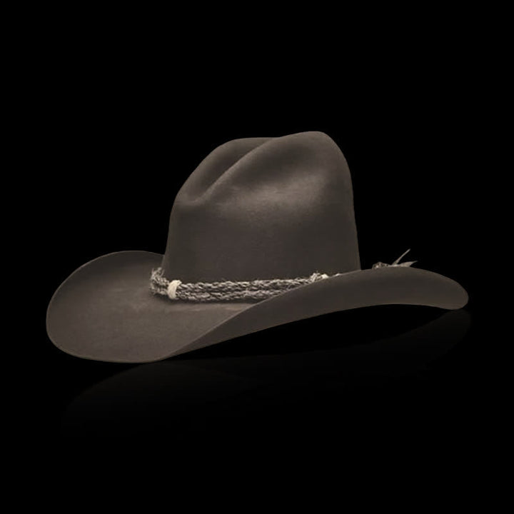 Chapeau de cowboy en laine tissée Fedora