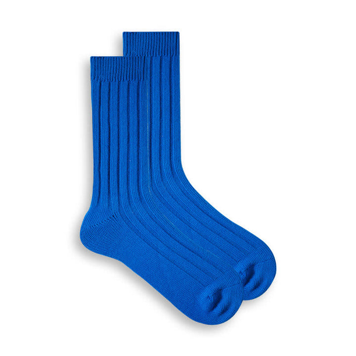Chaussettes en coton de couleur unie finement imprimées pour hommes