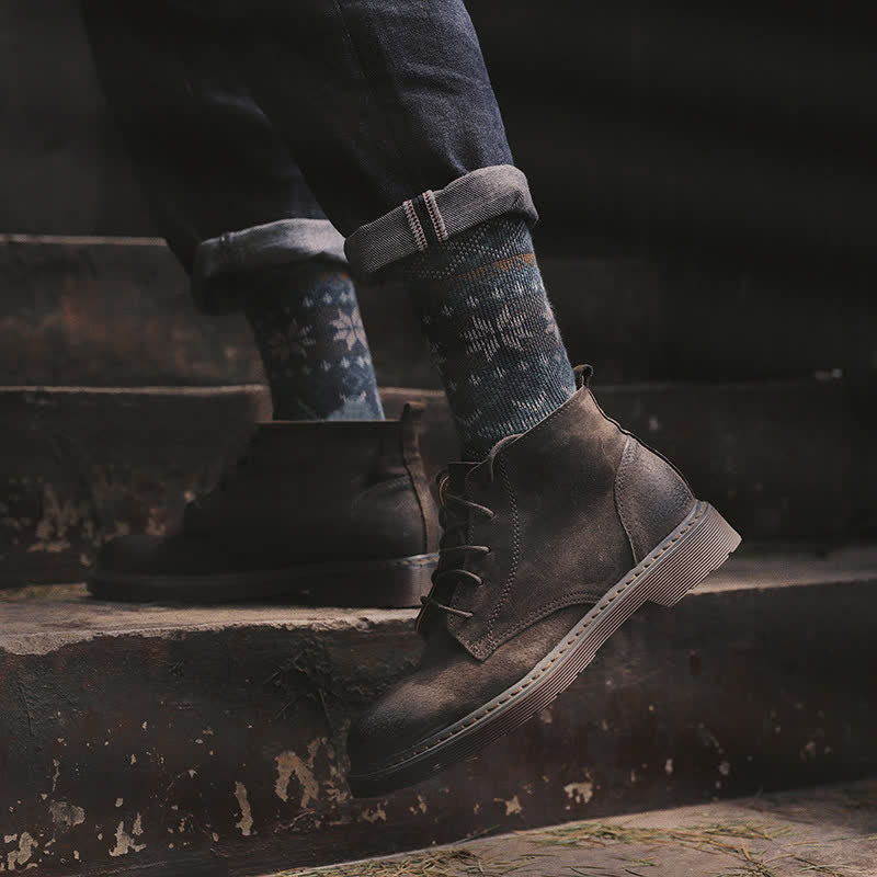 Chaussettes en coton éblouissantes de style rétro autochtone