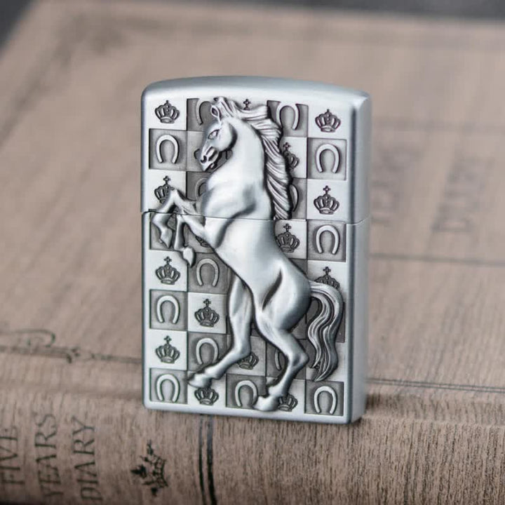 Briquet au butane rechargeable Roaring Horse Meule