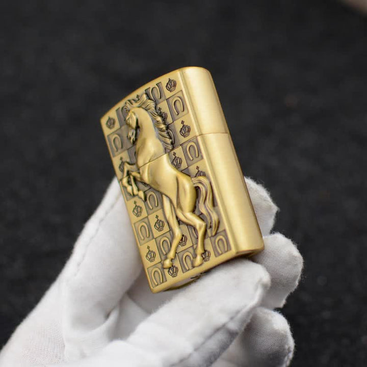 Briquet au butane rechargeable Roaring Horse Meule