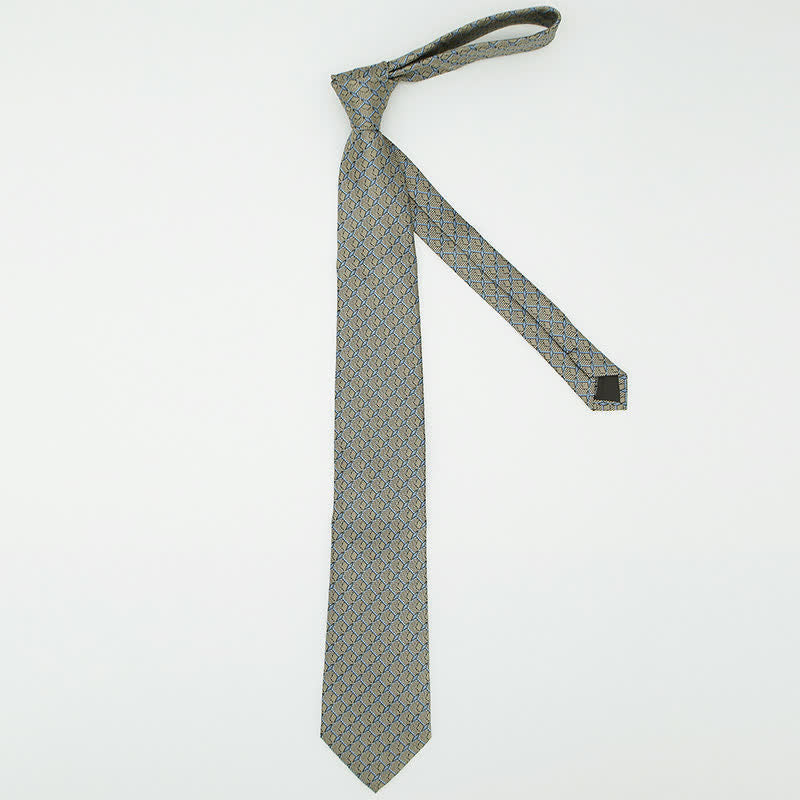 Ensemble de 3 cravates à carreaux pour homme