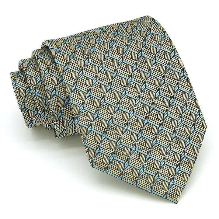 Ensemble de 3 cravates à carreaux pour homme