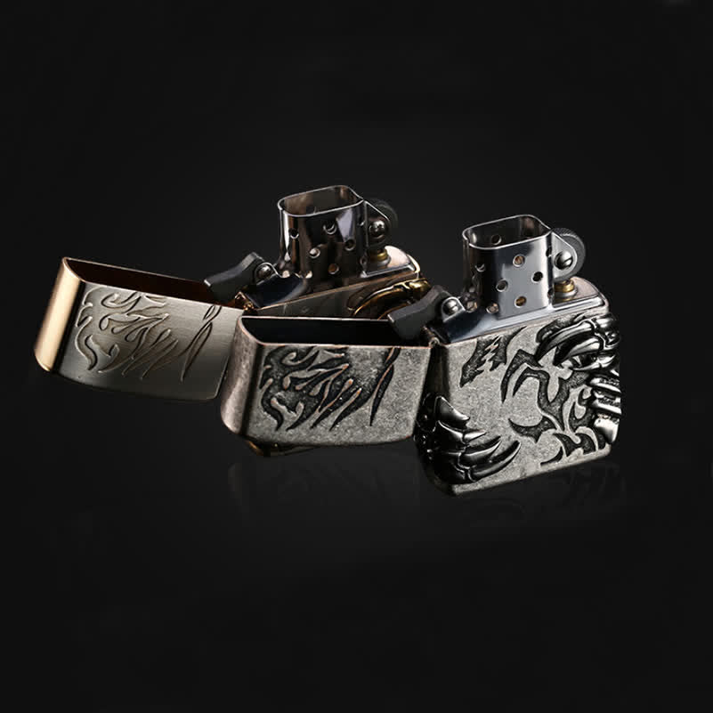 Briquet à huile rechargeable Dragon Claw Relief