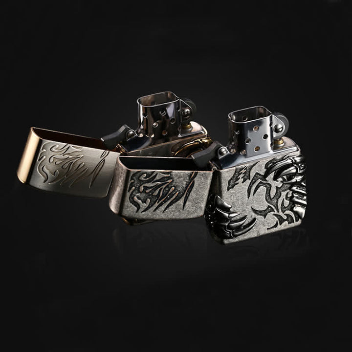 Briquet à huile rechargeable Dragon Claw Relief