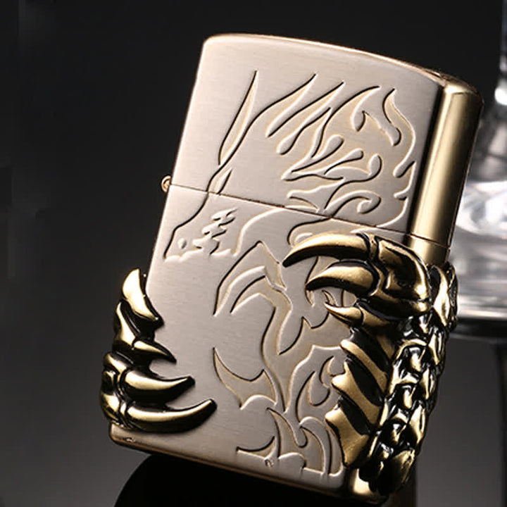 Briquet à huile rechargeable Dragon Claw Relief