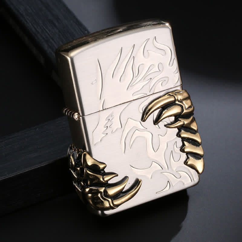 Briquet à huile rechargeable Dragon Claw Relief
