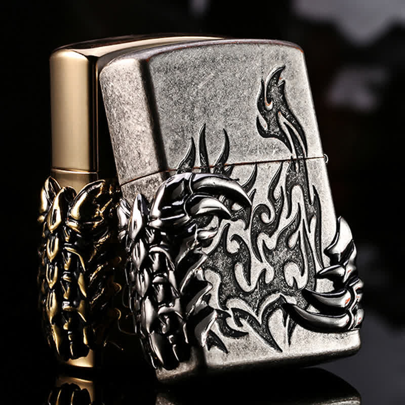 Briquet à huile rechargeable Dragon Claw Relief