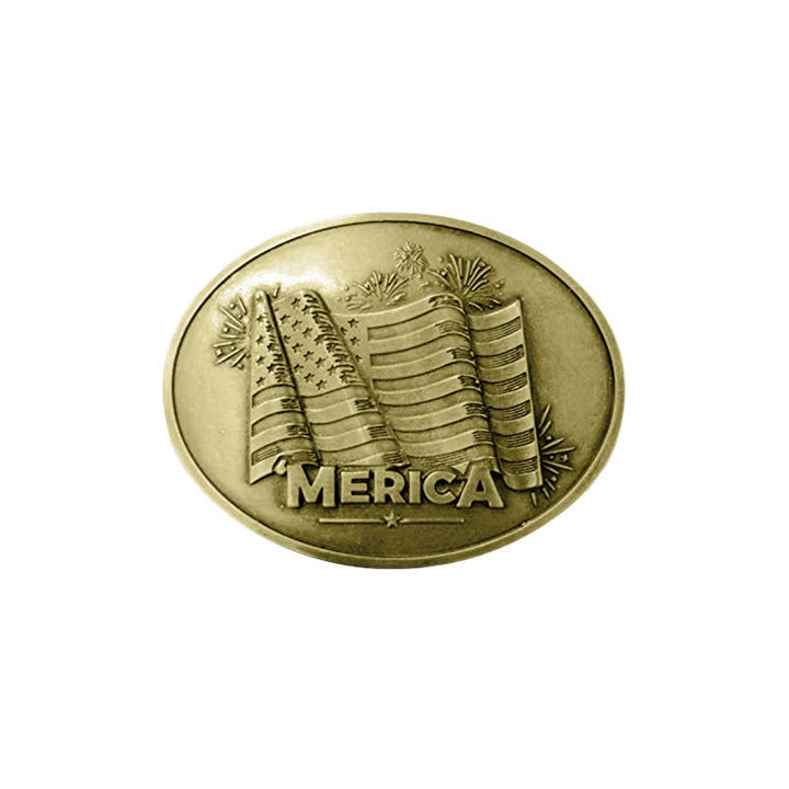 Ceinture en cuir avec boucle créative pour porte-bière et drapeau Merica Pride pour homme