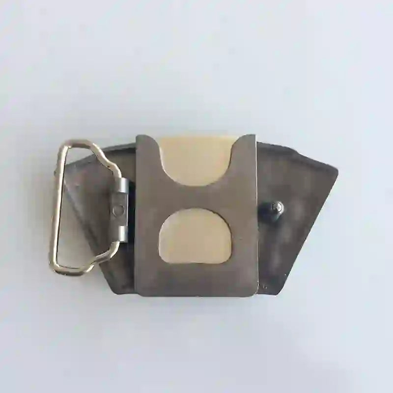 Lucky Poker DIY Couteau caché Boucle de ceinture Briquet Boucle Briquet Ensemble de paquets