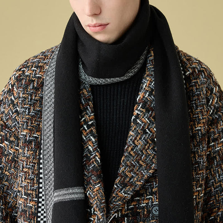 Écharpe en laine rayée Racing Line pour homme - image 5