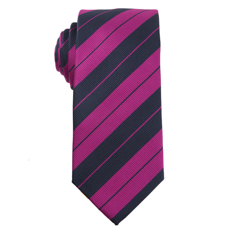 Cravate pour homme de la série Vibrant Medium Violet Red