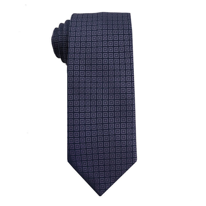 Cravate d'affaires bleu marine pour homme de la série Advanced