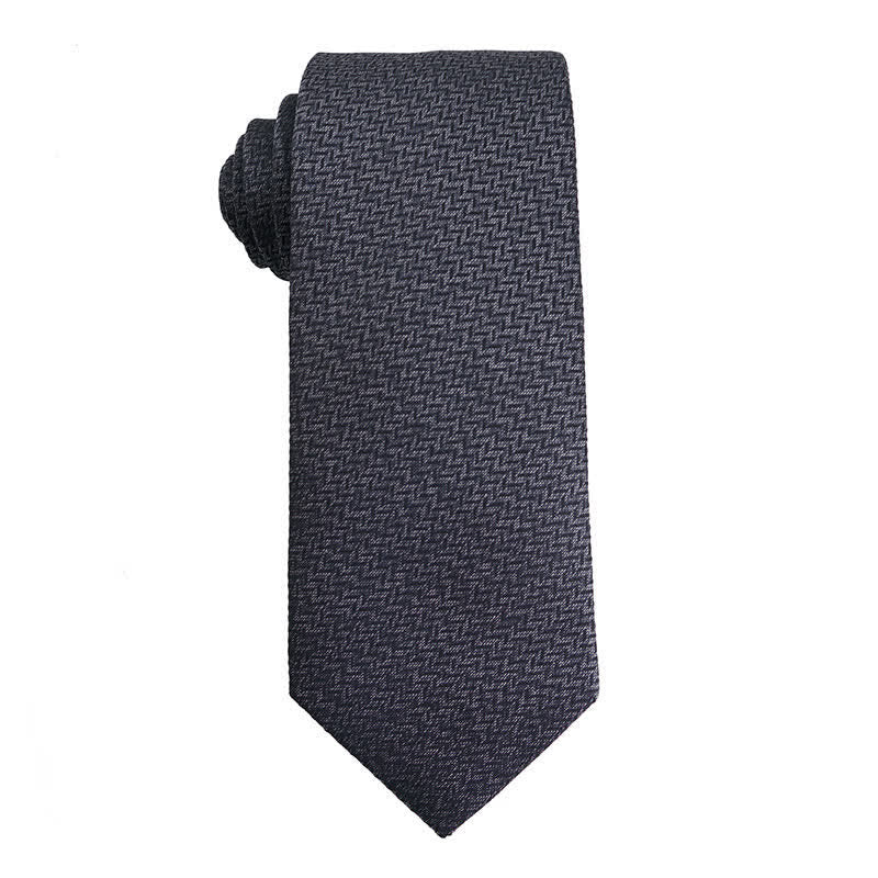 Cravate d'affaires bleu marine pour homme de la série Advanced
