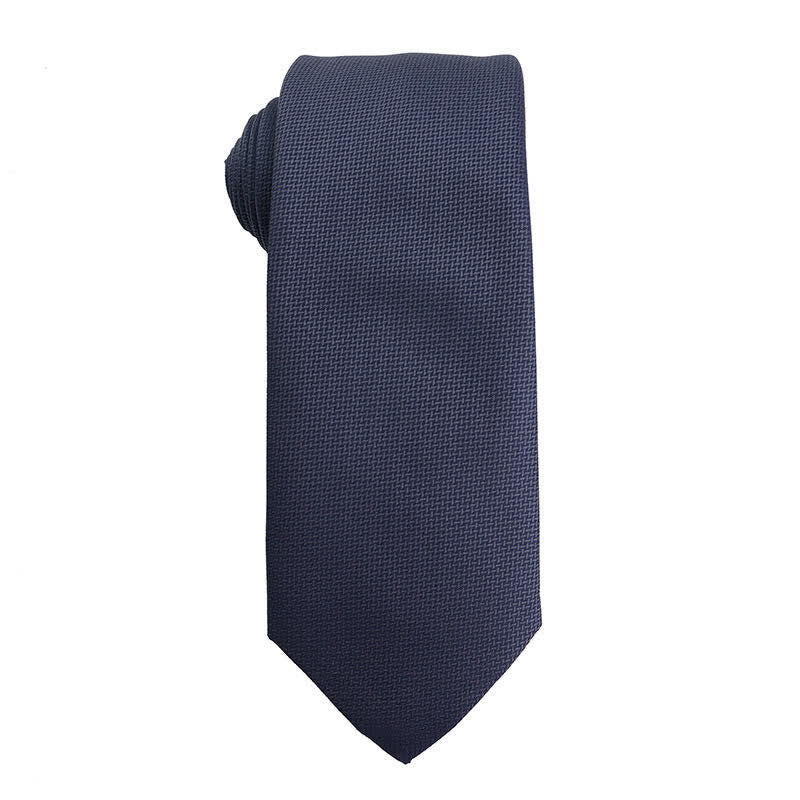 Cravate d'affaires bleu marine pour homme de la série Advanced