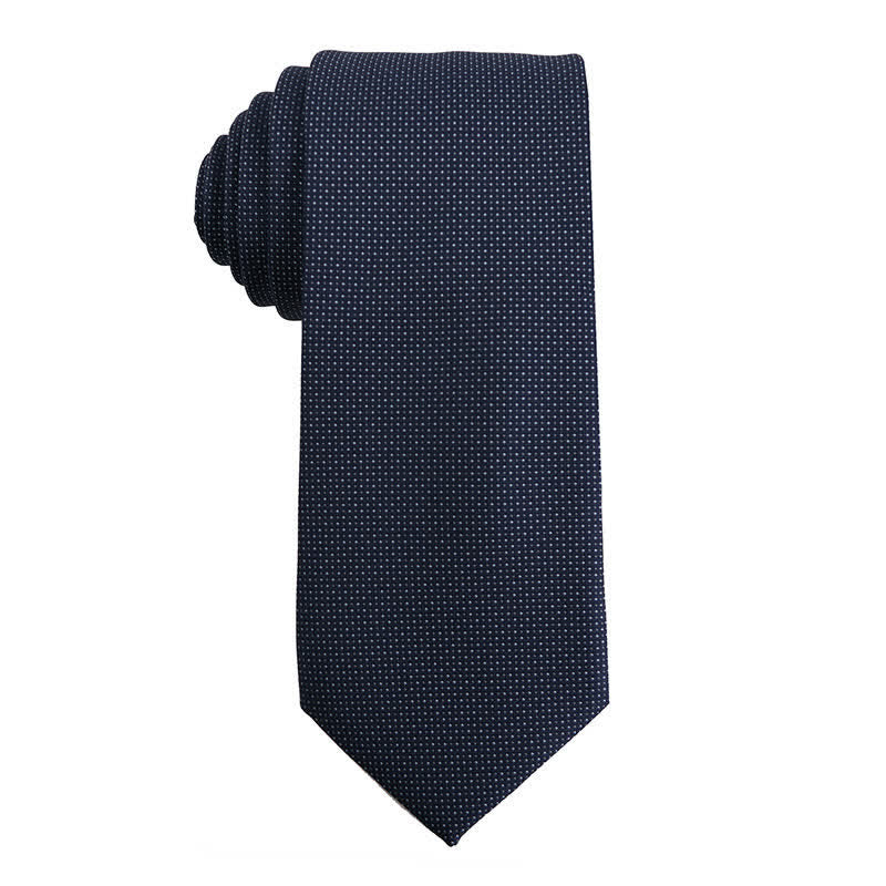 Cravate d'affaires bleu marine pour homme de la série Advanced