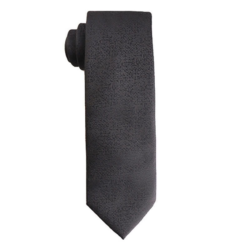 Cravate d'affaires formelle pour homme de la série Noble Black