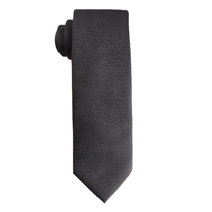 Cravate d'affaires formelle pour homme de la gamme Noble Black Series - Style n° 2 - image 4