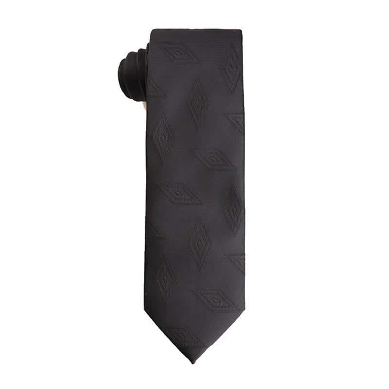 Cravate d'affaires formelle pour homme de la série Noble Black