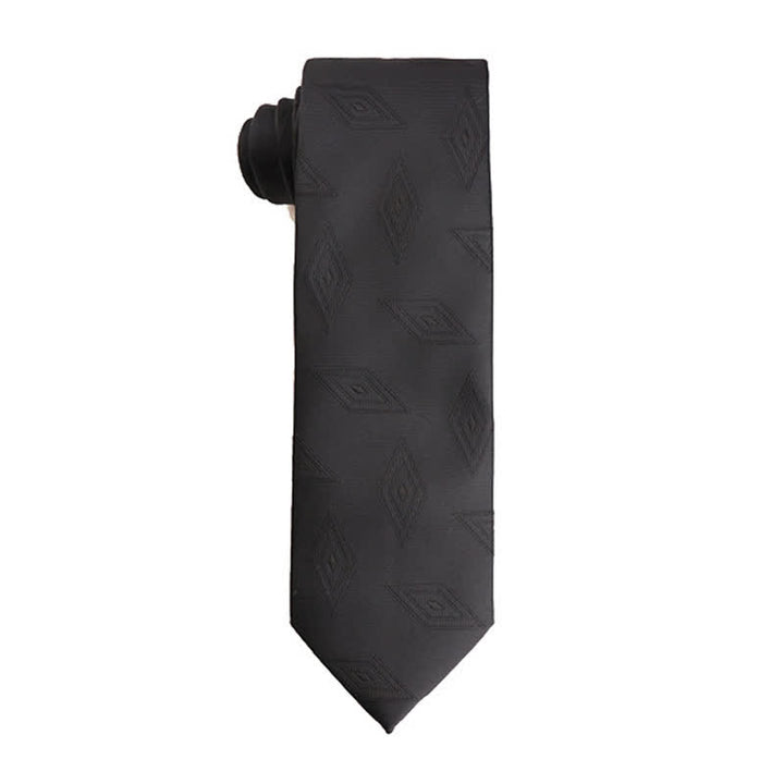 Cravate d'affaires formelle pour homme de la série Noble Black
