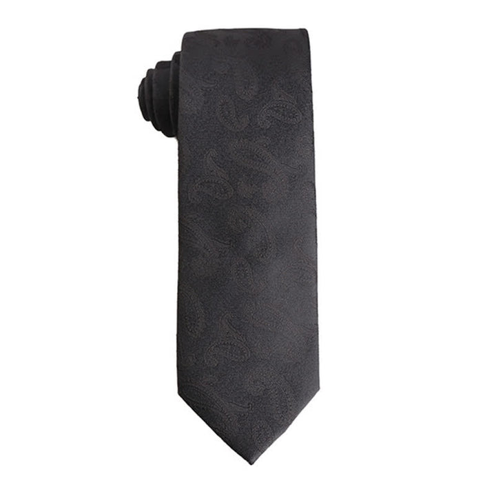 Cravate d'affaires formelle pour homme de la série Noble Black
