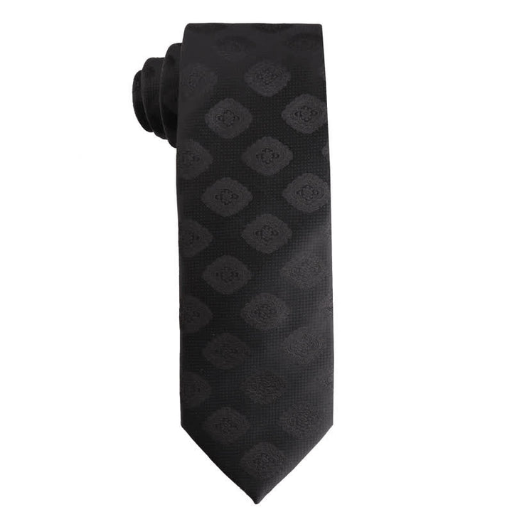 Cravate d'affaires formelle pour homme de la série Noble Black