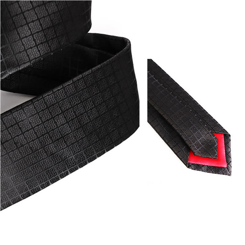 Cravate d'affaires formelle pour homme de la série Noble Black