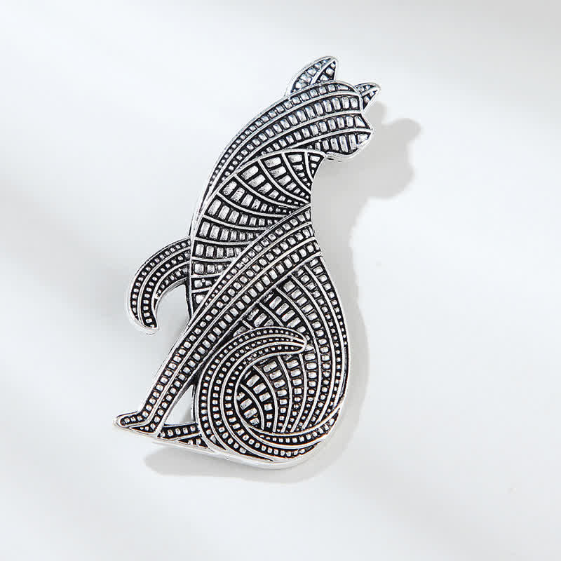 Broche fantaisie vintage unisexe en plaqué or et argent avec motif araignée