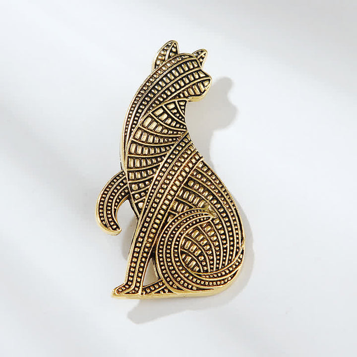 Broche fantaisie vintage unisexe en plaqué or et argent avec motif araignée