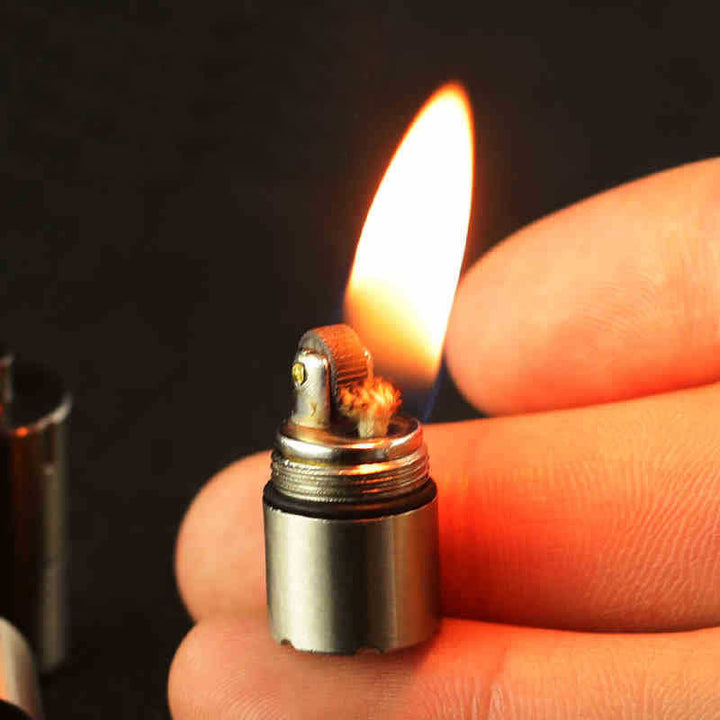 Mini briquette à kérosène portable à recharger par capsule