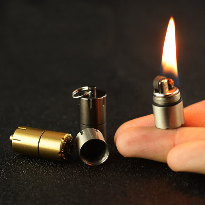 Mini briquette à kérosène portable à recharger par capsule