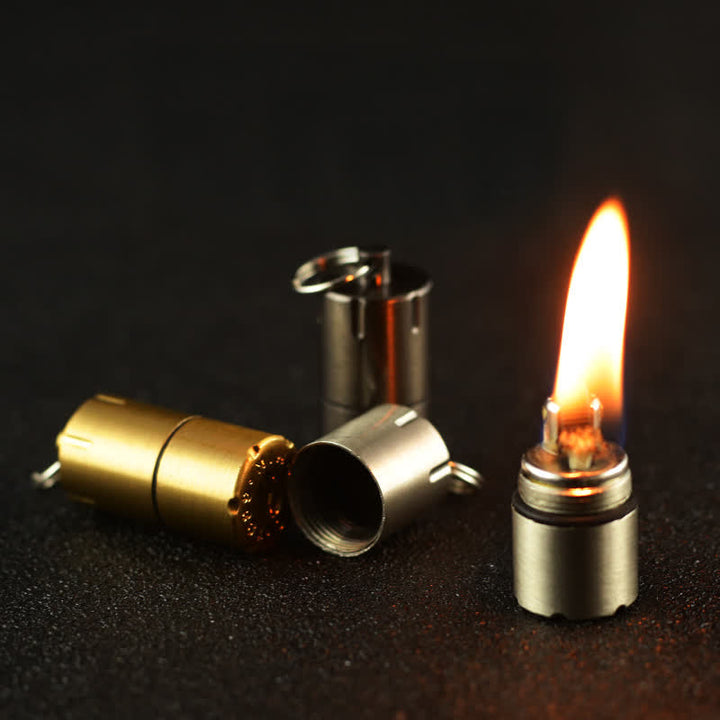 Mini briquette à kérosène portable à recharger par capsule