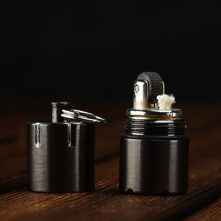 Mini briquette à kérosène portable à recharger par capsule