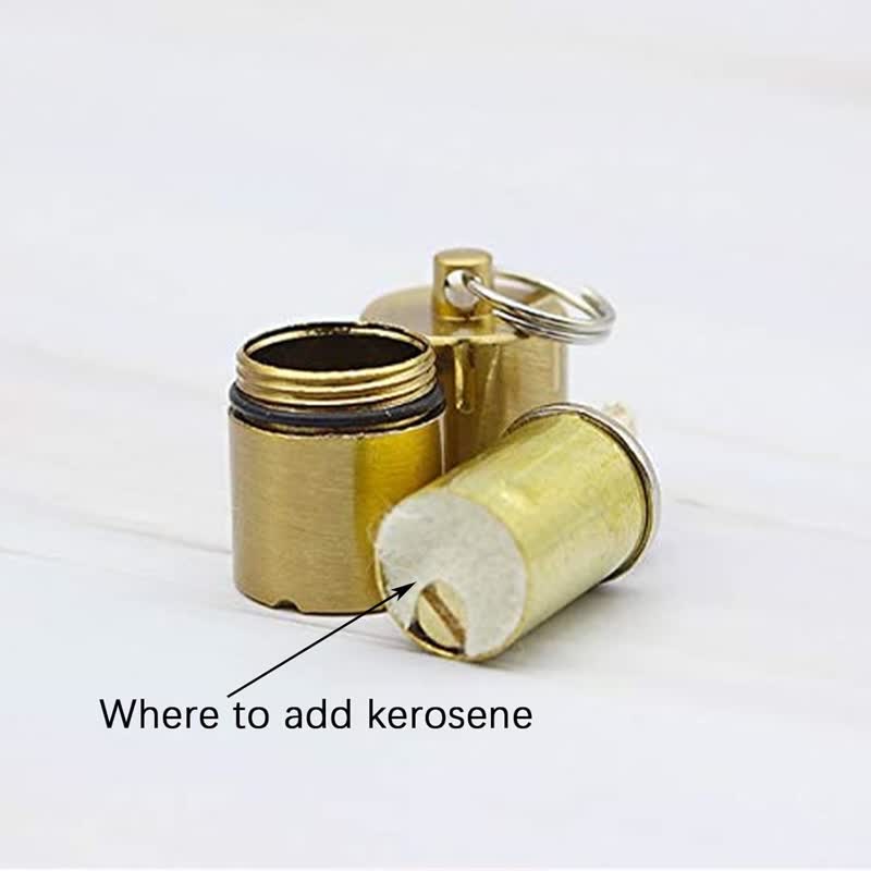 Mini briquette à kérosène portable à recharger par capsule