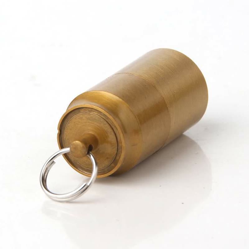 Mini briquet à pétrole rechargeable en forme de canette
