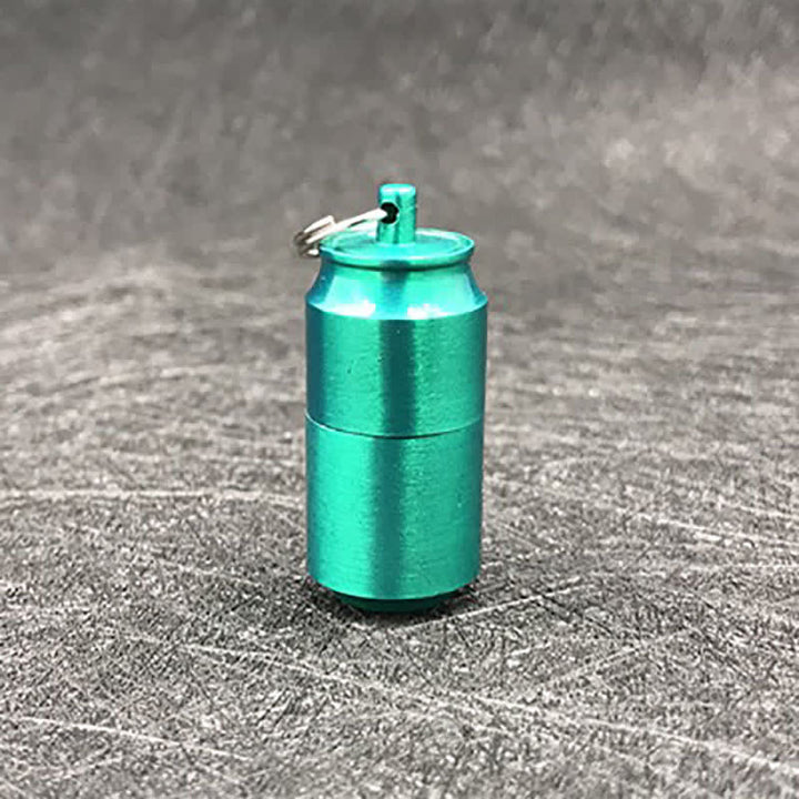 Mini briquet à pétrole rechargeable en forme de canette