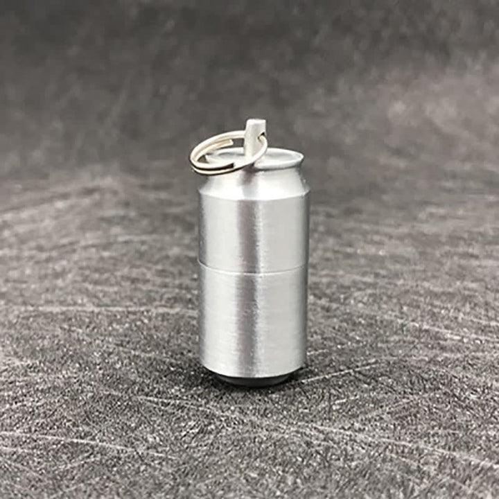 Mini briquet à pétrole rechargeable en forme de canette