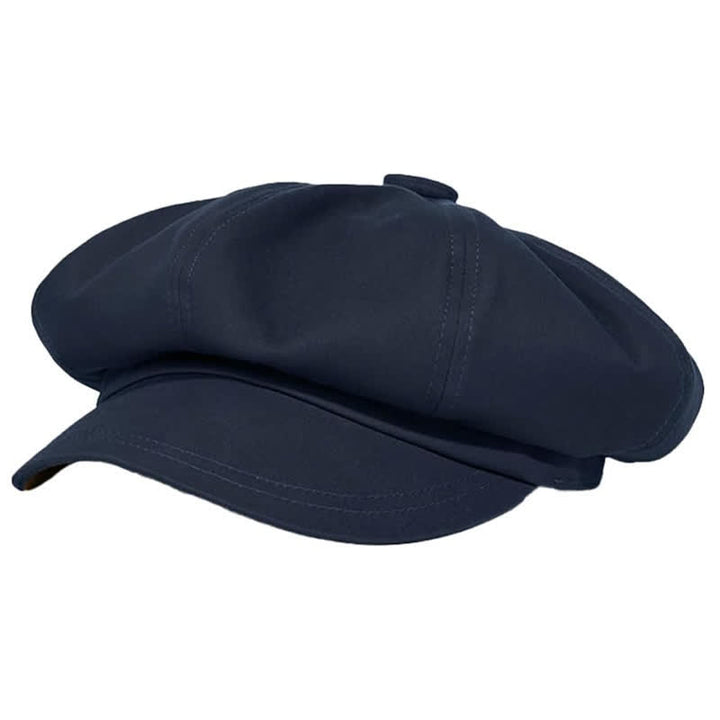 Béret tendance en sergé de couleur unie