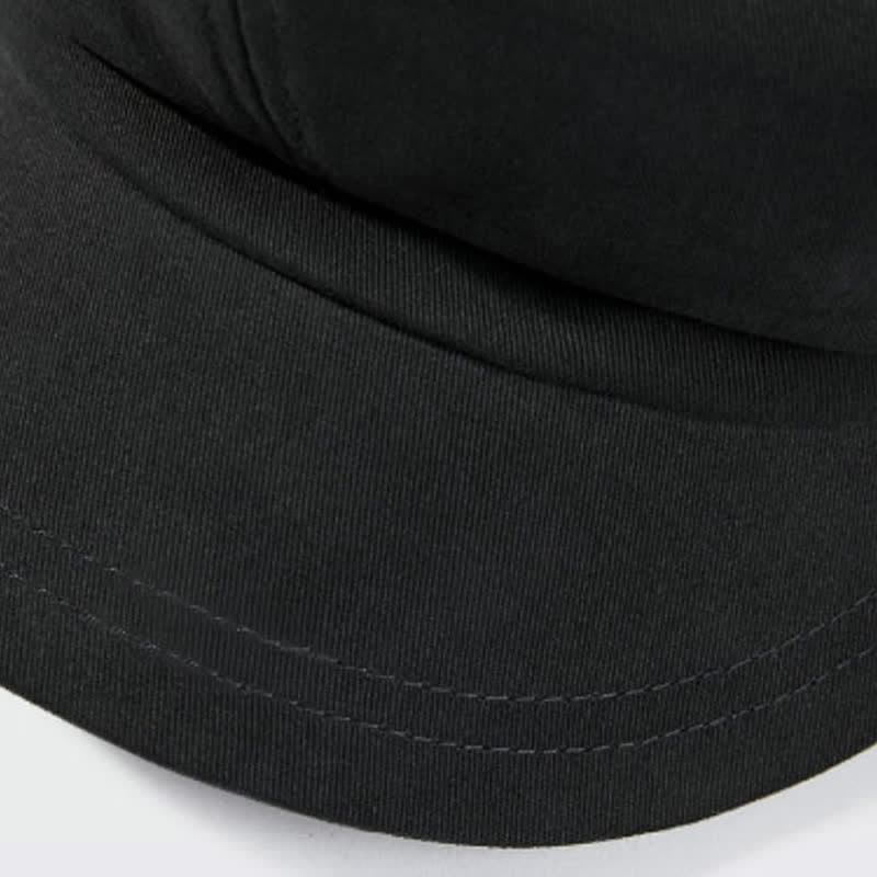 Béret tendance en sergé de couleur unie