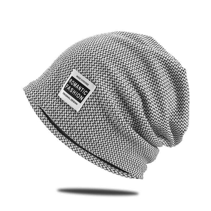 Bonnet tricoté extensible sans bord décontracté