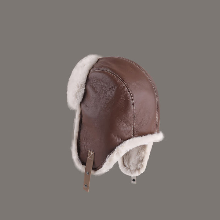 Chapeau de pilote à cache-oreilles vintage Winter Trooper